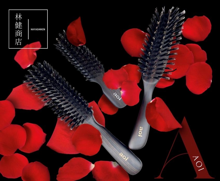 1本で整う美しさ。天然毛ヘアブラシ『愛葵 aoi』に新ライン登場